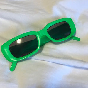 Lime Green Sunglasses